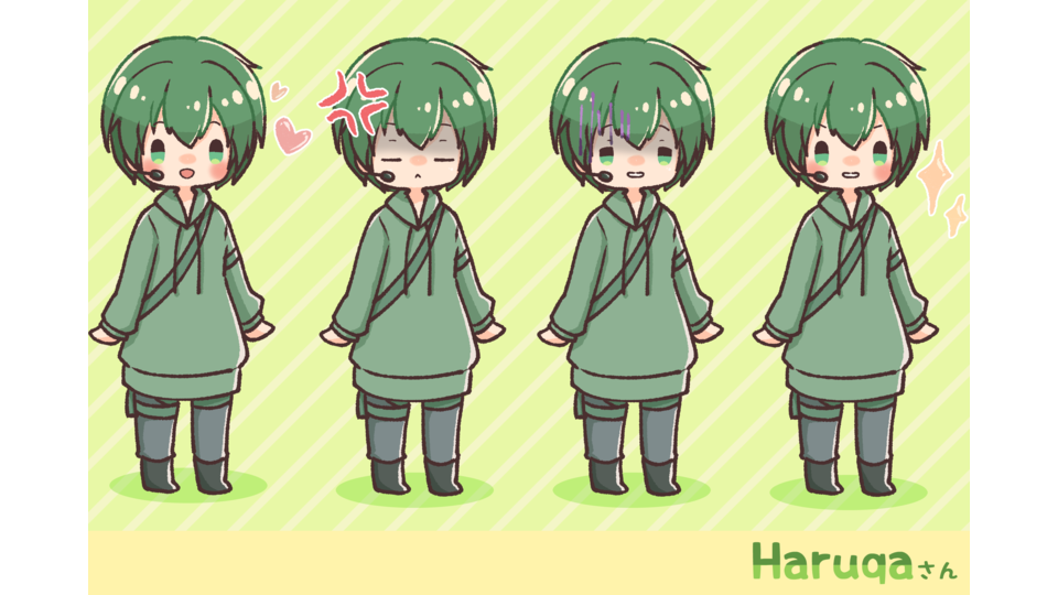 【PSD立ち絵素材】ちまっとHaruqaさん