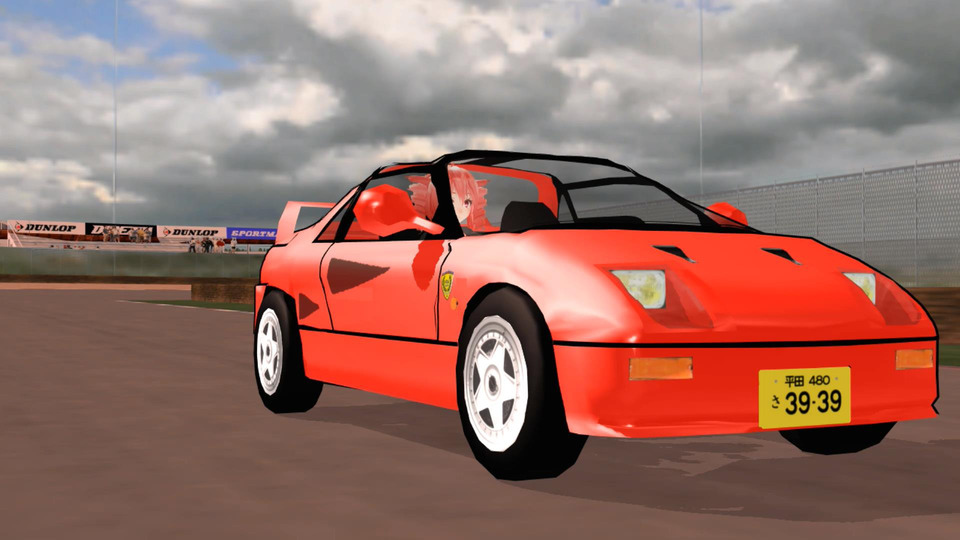 配布用 マツダAZ-1っぽいものフェラーリF40風