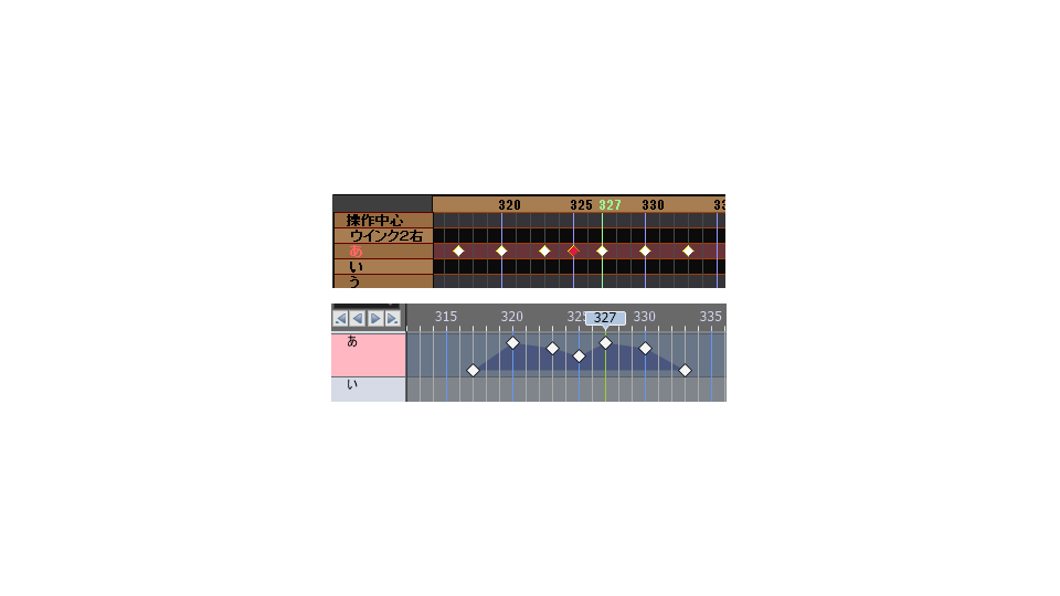 リップ作業用MMDマクロ