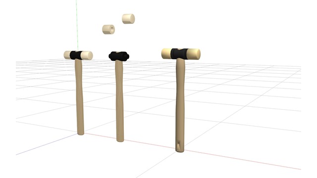 プラスチックハンマー