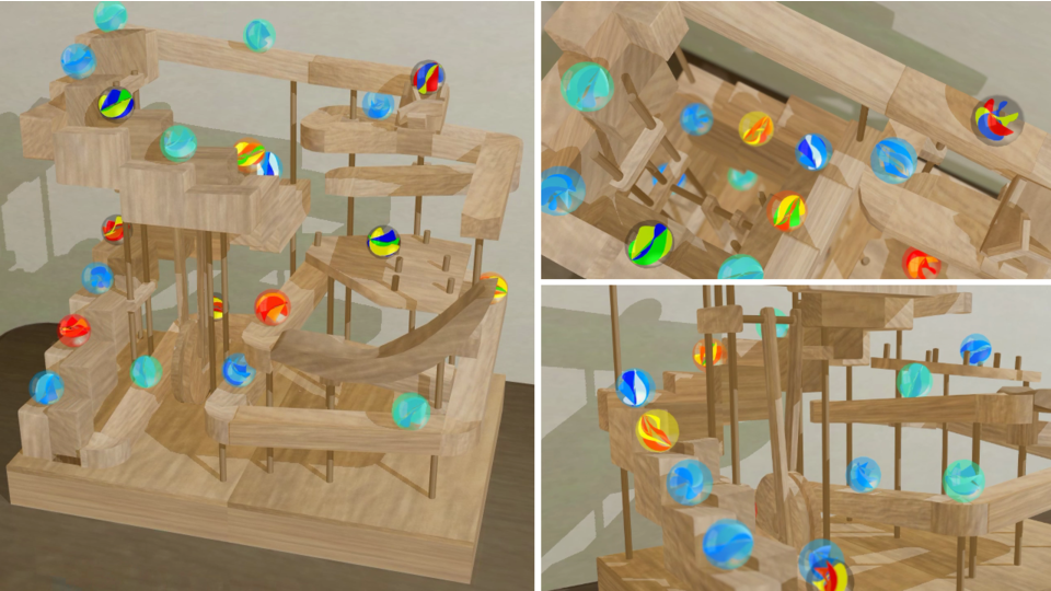 ビー玉コースター　修正しました