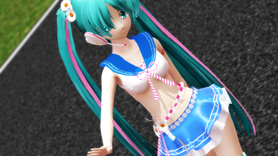 らぶ式ミクR2019タイver風衣装