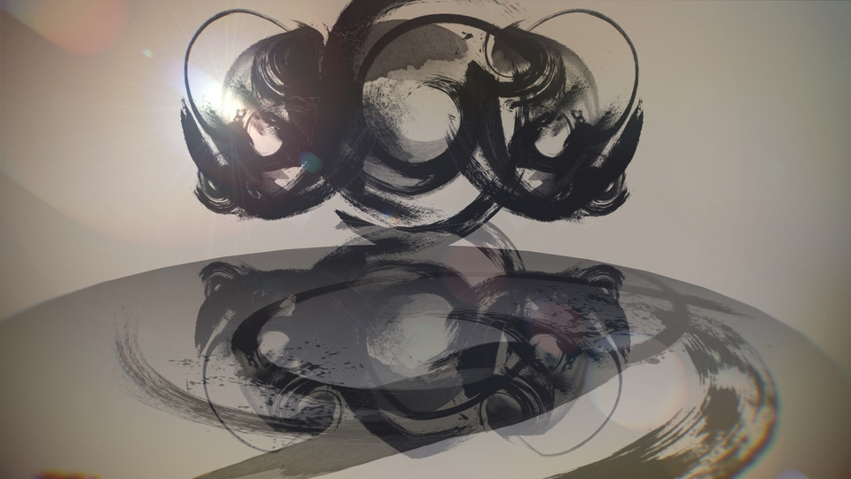 墨筆ステージ【配布】