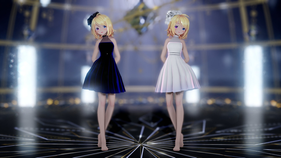 Sour式ダンサー鏡音リンモデル配布