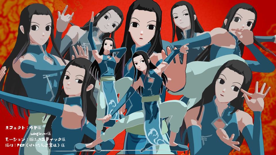 チャイナイルミ　MMDモデル