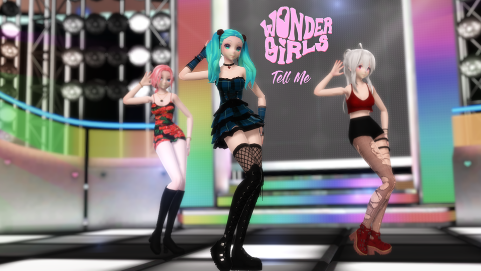 Wonder Girls Tell Me motion
