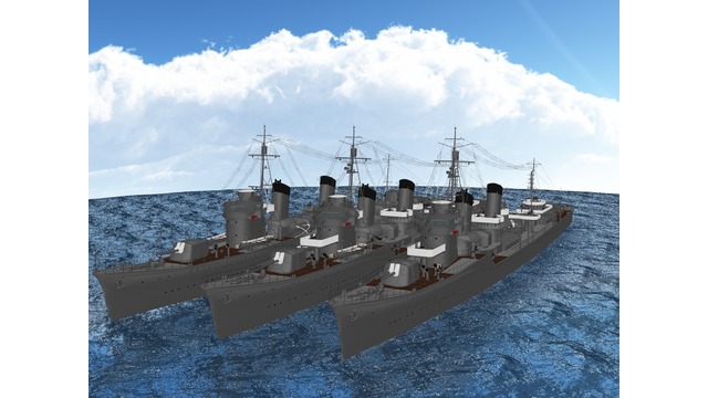 特改1型駆逐艦「浦波」S19最終　1.01