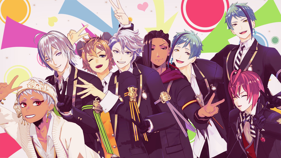 twst2周年グルビ絵ポーズ