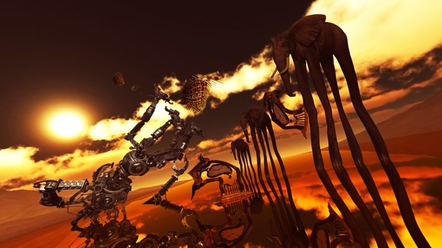 スカイドーム(夕日のダリ) VOL.D1