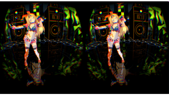 【Oculus】UnityChanで「XYZの魔法」【バイナリ】