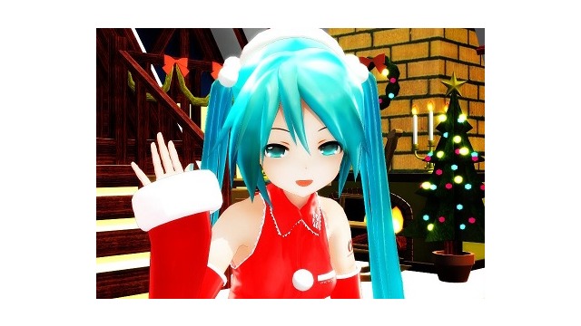 大人あぴミクサンタ服改変