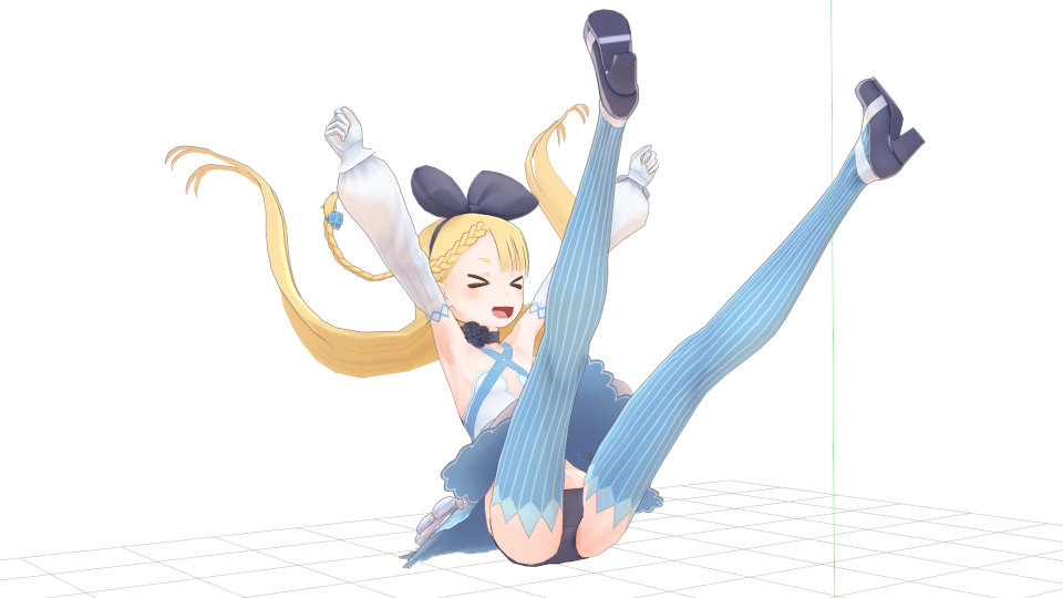 はしたなくソファに飛び乗ってお澄ましモーション