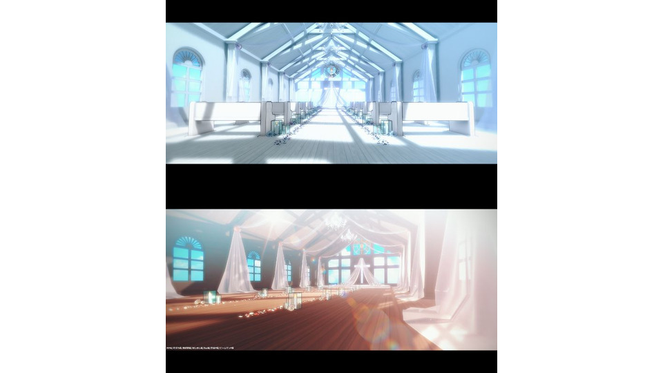 フラワーベールステージ配布