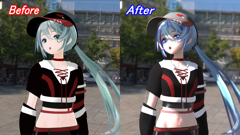 【MMD Tutorial】sdPBR fx files