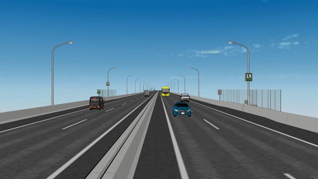 首都高風道路-直線Ver1.0
