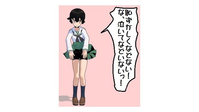 【MMD】【ガルパン】河嶋桃スパッツもどきモデル【yon氏改】