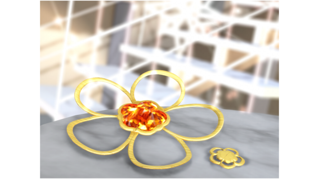 魔法少女マミさんの髪飾り