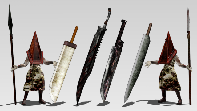 Pyramid head Great Knife&Spear - BowlRoll