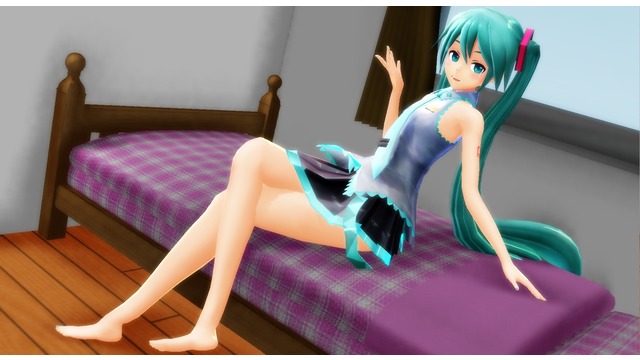 コロン式ミク素足モデル