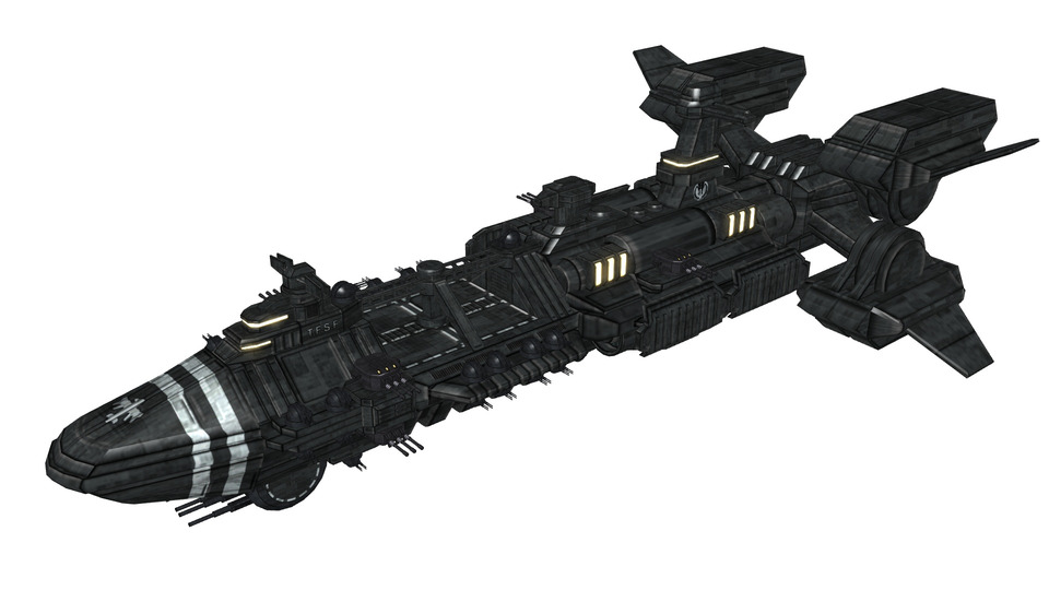 防護巡洋艦ロジャーヤング（リデザイン）MMDモデル