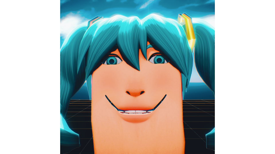 mmd flesh miku / ミクをブロックする