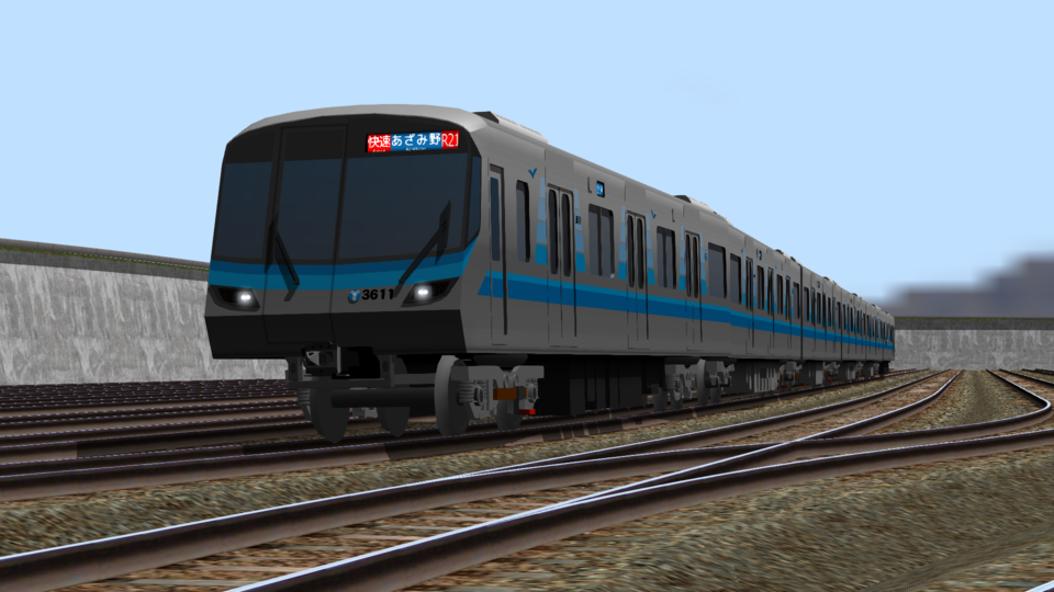 【RailSim】横浜市営地下鉄3000V形[Ver2]