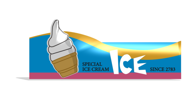 一般アイスクリーム屋さんVer.1