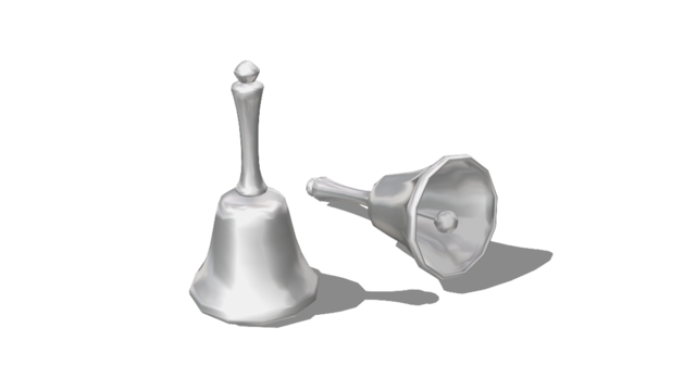 銀のハンドベル