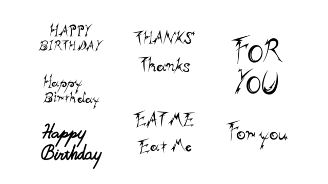 メッセージタトゥーシール_ver1.1