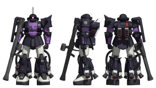 MS-06R-1A（黒い三連星） Ver.1.0
