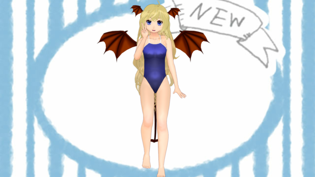 小悪魔ちょこあロリータ(スク水)Ver1.01