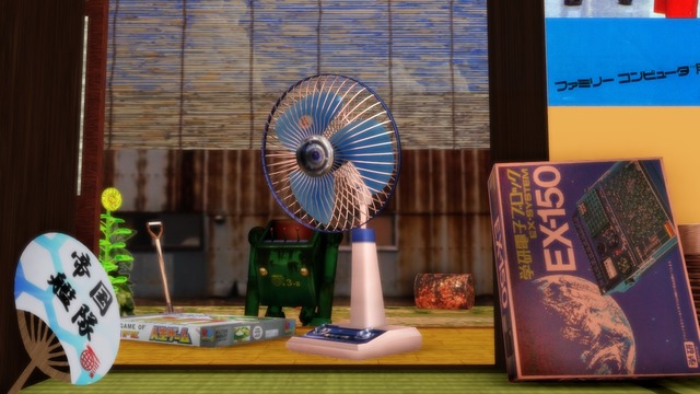 昭和扇風機モデル改