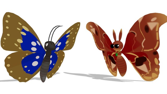 紫苑蛾・女苑蛾