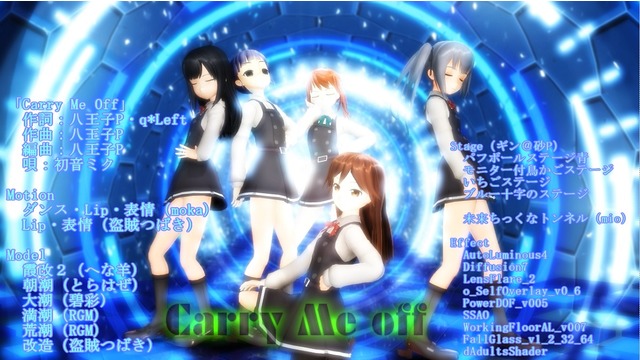 Carry Me off リップシンク＋表情＋カメラ(Vol3)