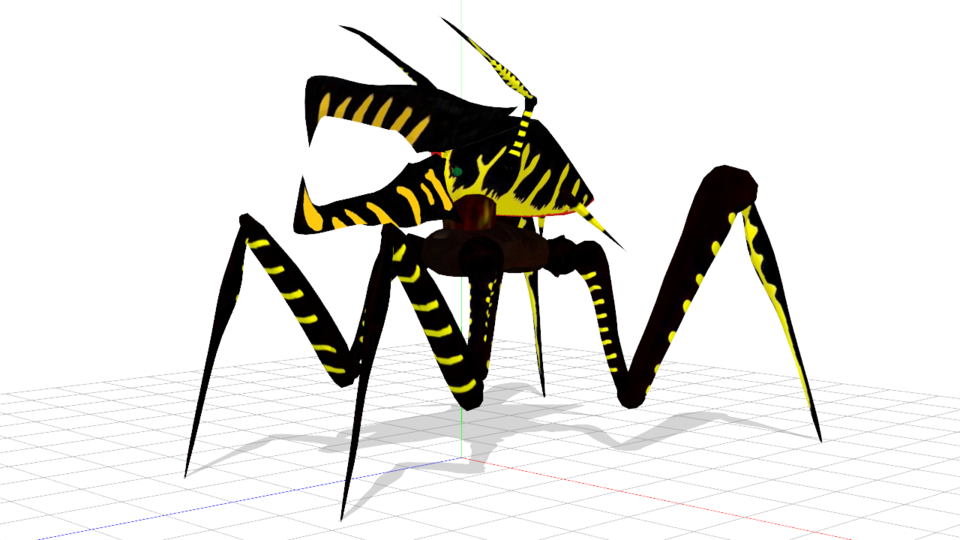 ウォーリアーバグ 足IK化