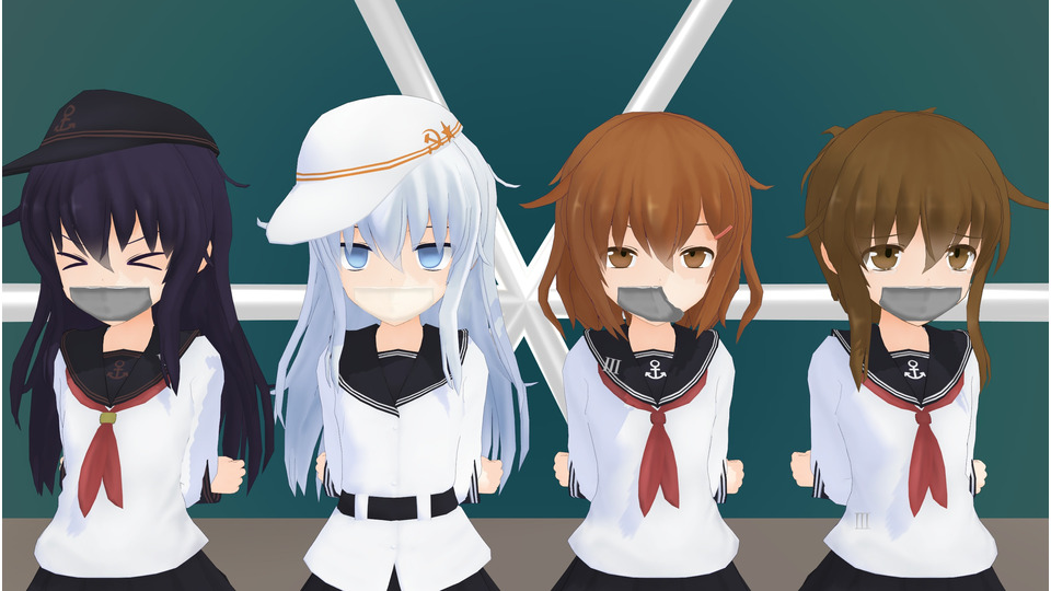 abs式暁型用テープギャグ