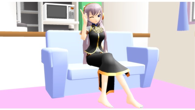 あにまさ式巡音ルカ素足