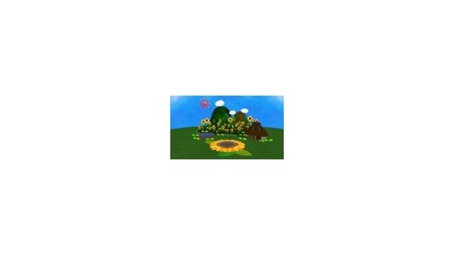 田舎風ひまわりステージ