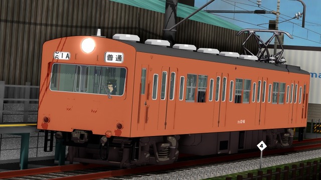 往年の通勤電車