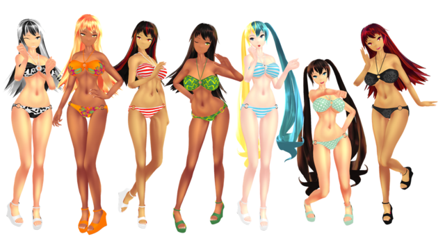 Woobak x HK Swimsuit Girls