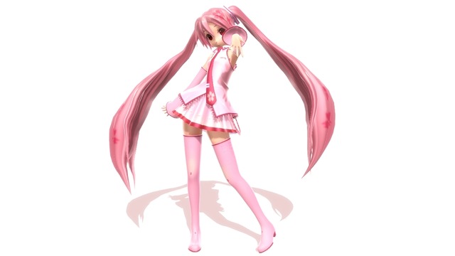 桜ミク フィギュアポーズ