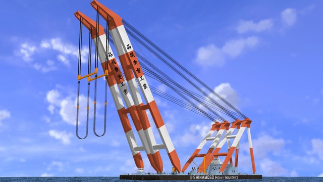 3700t吊 起重機船 ver0.11