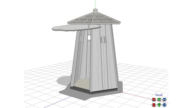 舞鶴鎮守府の歩哨舎