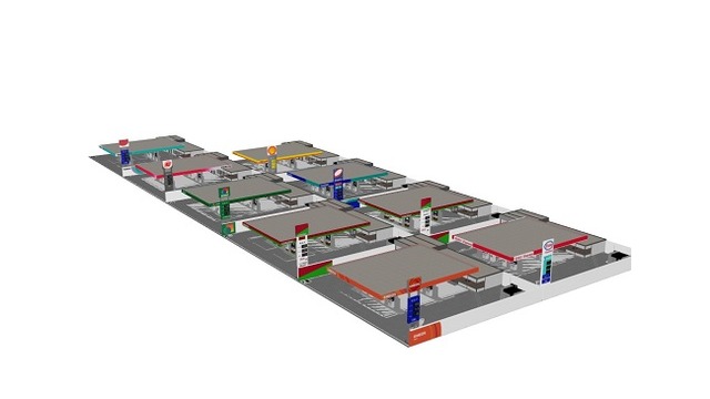 ガソリンスタンド