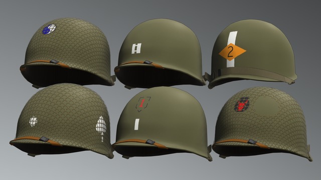 U.S. M1ヘルメット大戦型 Ver1.2