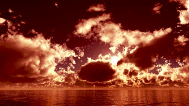 スカイドーム(暑い日の夕空) VOL.TT8