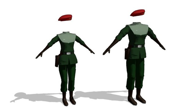 レッドショルダー正装 ver1.1.0