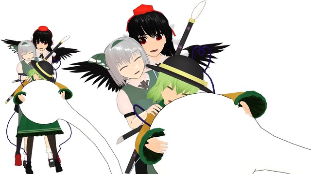 天狗天子式三人娘セット