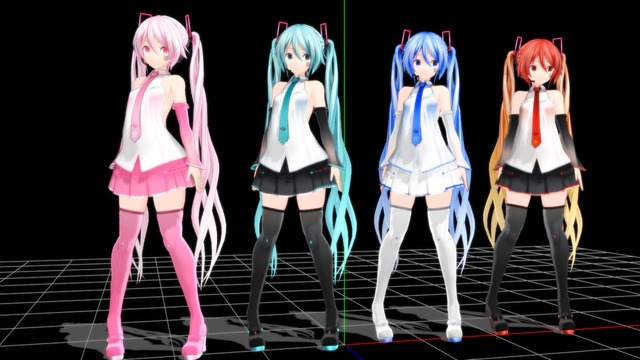 つみ式ミクさん差替テクスチャ(v2.1)