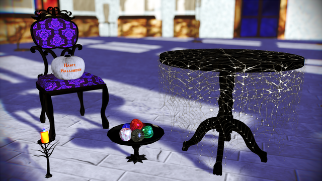 ハロウィンぽいアクセ